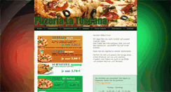 Desktop Screenshot of pizzeria-latoscana.de